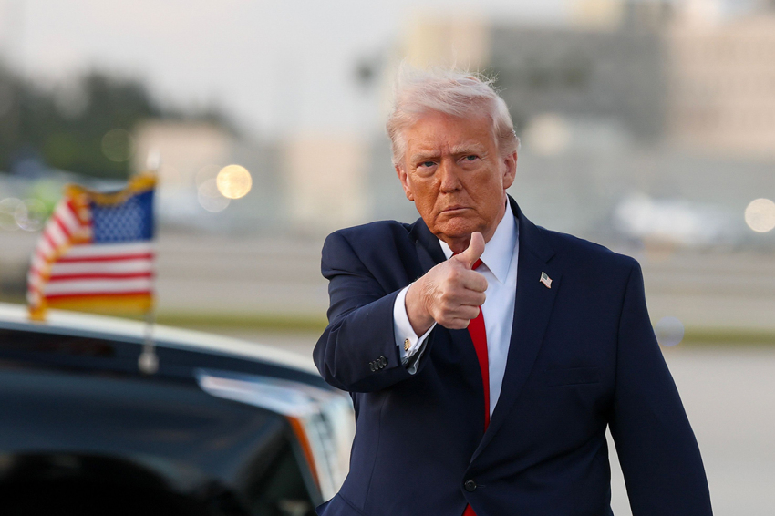 President Donald Trump .