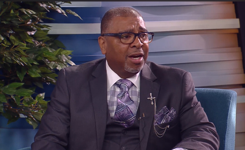 Pastor Brian Herron Sr. leads Zion Baptist Church in Minneapolis, Minn.