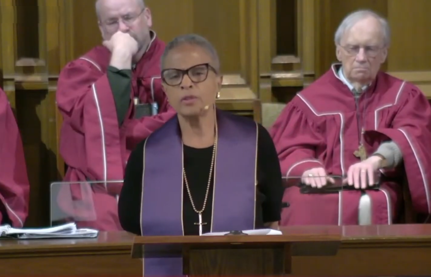 Yvette Flunder, 70, leads the City of Refuge United Church of Christ in Oakland, Calif.