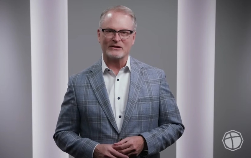 Adam Hamilton, bestselling author and lead pastor of Resurrection Church in Leawood, Kansas, announcing his Senate campaign exploratory committee in a February 2026 video.
