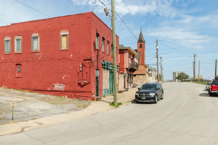 Strawberry Hill in Kansas City, Kansas.