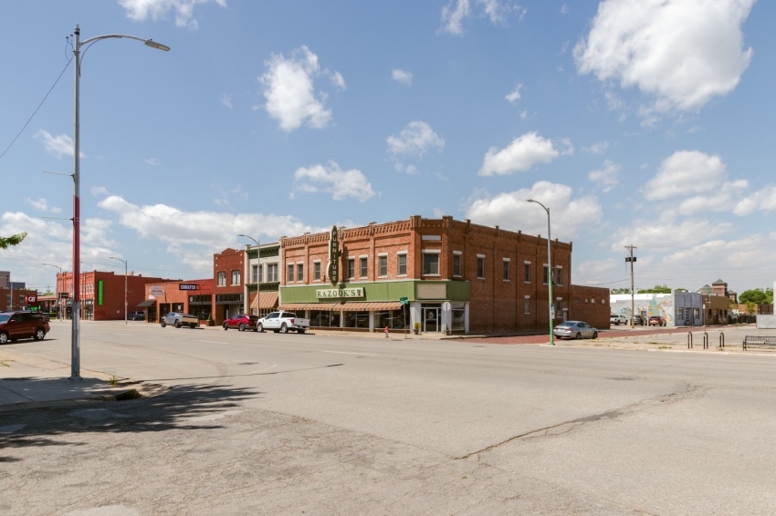 The streets of Wichita, Kansas.