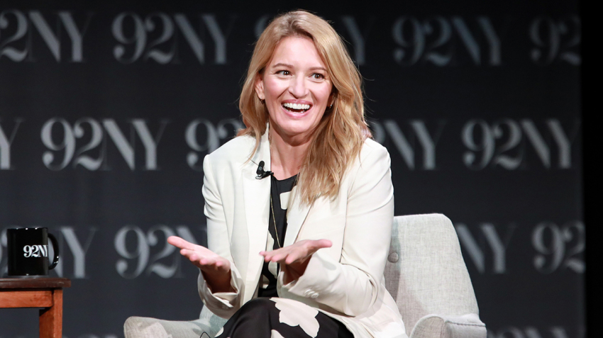 Katy Tur attends Katy Tur & Nicolle Wallace in conversation at The 92NY, New York on June 15, 2022, in New York City. 