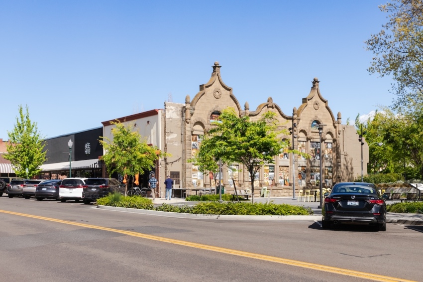 Heritage Square on East Main Street in Walla Walla, Washington.