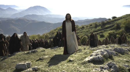 Jaakko Ohtonen as Jesus in "The Resurrection of the Christ: Part One."