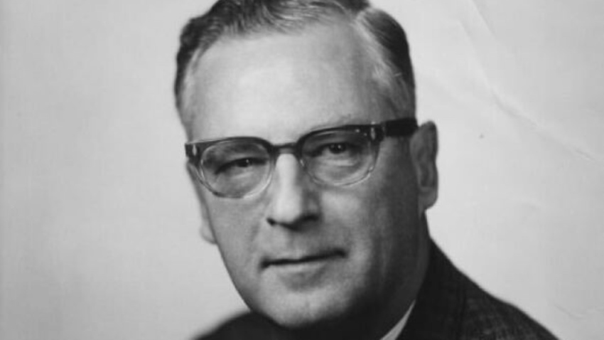 Furniture manufacturer and numismatist Matthew Rothert Sr., pictured in an undated photograph, believed the Holy Spirit impressed upon him the idea that "In God We Trust" should adorn U.S. paper currency.