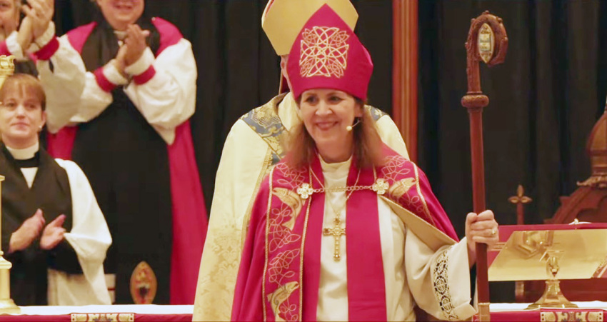 The Right Rev. Sarah K. Fisher is installed as the ninth bishop of The Episcopal Diocese of East Carolina on May 23, 2026.