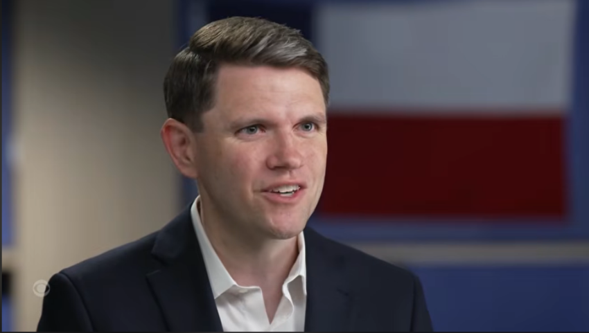 Texas state Rep. James Talarico in an interview with CBS News.
