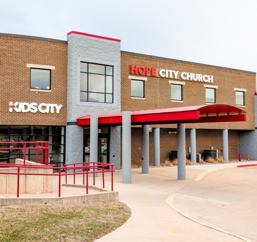 The multi-site Hope City Church location in Waterloo, Iowa.