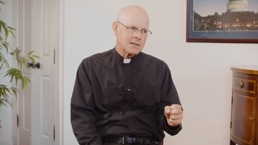 Msgr. Stephen Rossetti speaks with Fr. Mark Baron, MIC during an interview that aired Oct. 27, 2025.