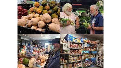 The food pantry ministry at Harvest Time Christian Fellowship in Warren, Michigan.