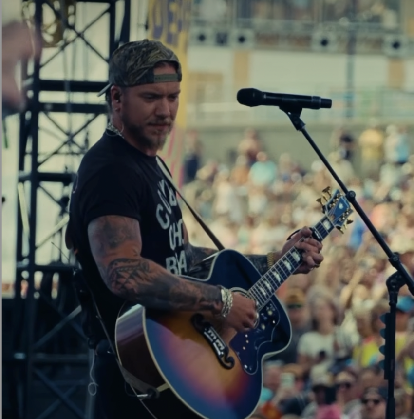 Brandon Lake performs at CMA Fest