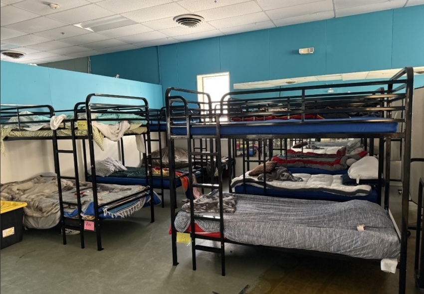 An indoor homeless shelter is located at the parish hall at St. Paul’s By-the-Sea Episcopal Church of Ocean City, Maryland. The shelter was launched in March 2026 when local officials demanded that they move their outdoor homeless tent encampment.