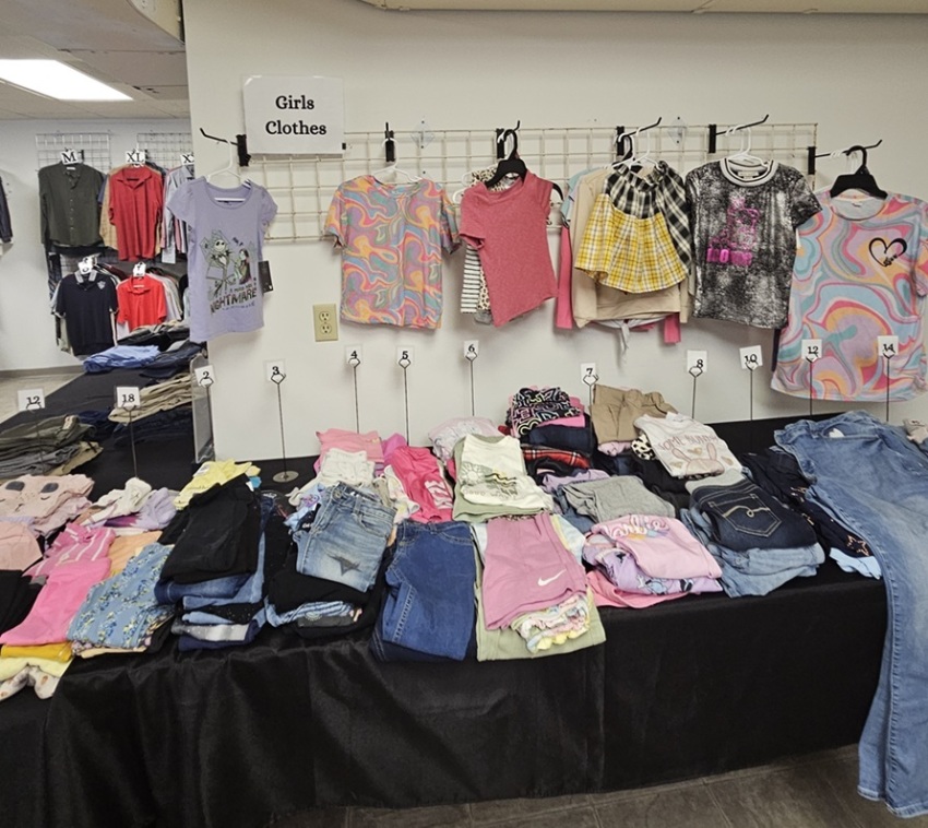 The New Birth Ministries International Clothes Corner, a clothing bank for the less fortunate that was launched in June 2026 in Evansville, Indiana. 