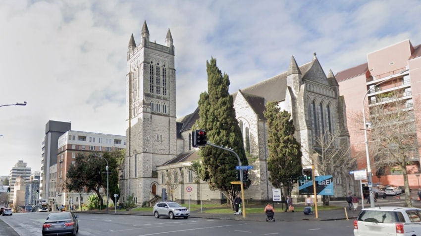 St. Matthew-in-the-City, a historic Anglican church in Auckland, New Zealand, was founded in 1902 and is considered one of the finest Gothic Revival stone churches in the country.