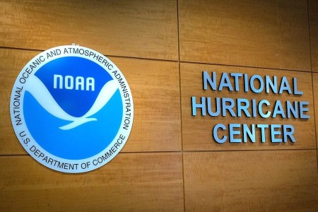 The National Hurricane Center at Florida International University in Miami.
