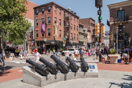 The streets of Philadelphia, Pennsylvania, on July 4, 2025.