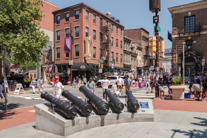 The streets of Philadelphia, Pennsylvania, on July 4, 2025. 