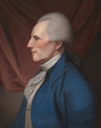 Richard Henry Lee (1732–1794), a prominent Virginia politician and gentry planter, who at the Second Continental Congress in 1776 introduced the resolution calling for American independence. 