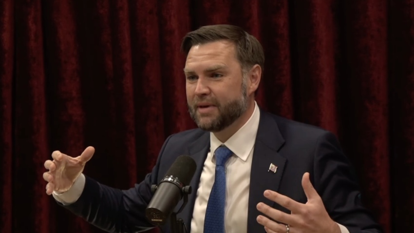 Vice President JD Vance appears on an episode of "The Joe Rogan Experience" that aired July 15, 2026.
