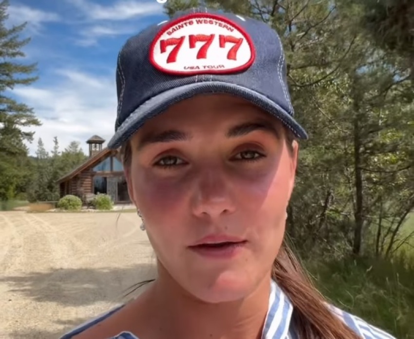 Christian musician Franni Cash speaks in a video posted to social media on July 12, 2026.