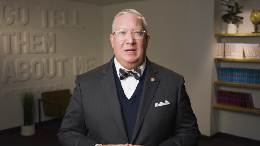 Rick Melson, the newly elected president of Moody Bible Institute.