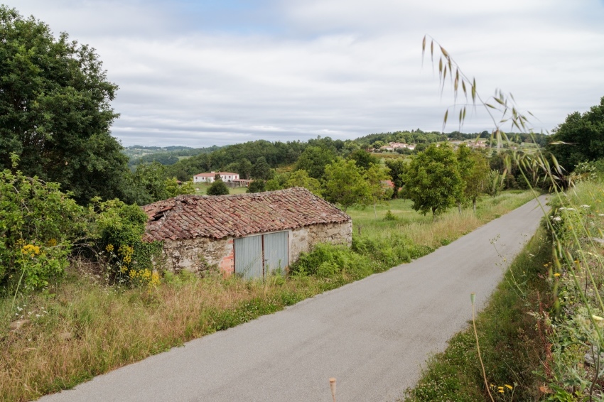 The countryside in Galicia, Spain.