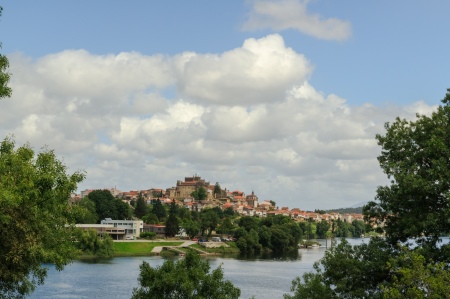 Tui, Spain, is located on the border with Portugal.