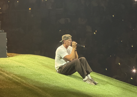 Forrest Frank performs at Louisville's KFC Yum! Center in Louisville, Kentucky, on July 28, 2026.