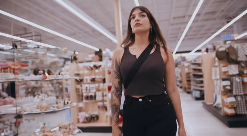 Martina Rinaldi seen in a video for Satanic Planet
