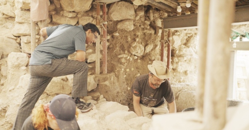 Dinesh D'Souza looks at archaeologists working in Israel. D'Souza's book