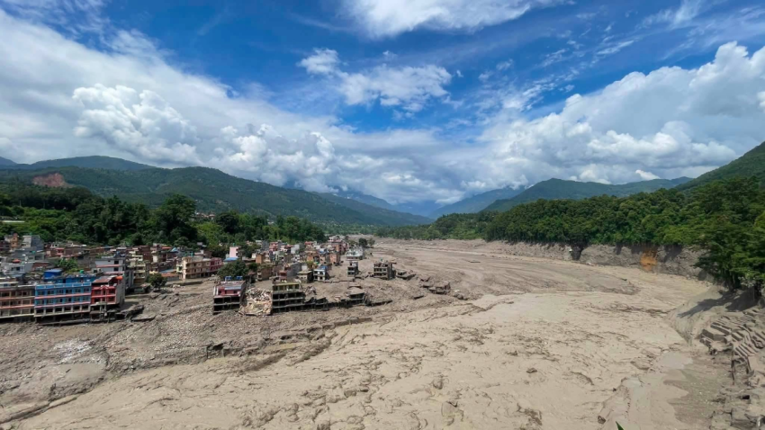 Nepal's Nuwakot District reels from catastrophic damage following August 2026 flash flooding. 
