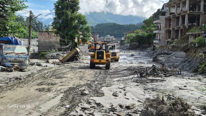 Nepal's Nuwakot District reels from catastrophic damage following August 2026 flash flooding.