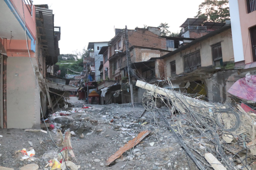 Nepal's Nuwakot District reels from catastrophic damage following August 2026 flash flooding.