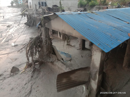 August 2026 flash flooding in Nepal causes catastrophic damage.