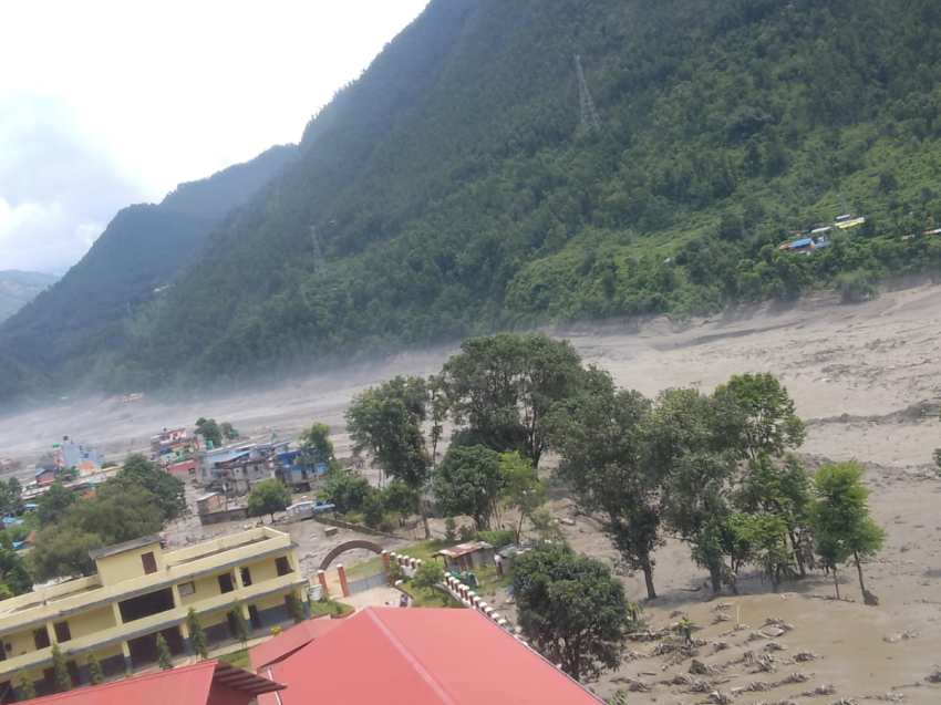 August 2026 flash flooding causes catastrophic damage in Nepal.