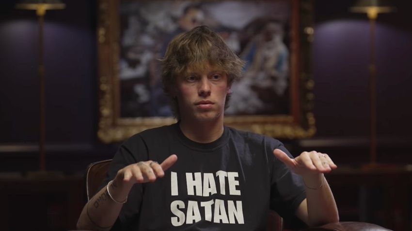 Gen Z evangelist Bryce Crawford speaks to podcast Shawn Ryan during an episode of "The Shawn Ryan Show" that aired May 21, 2026.