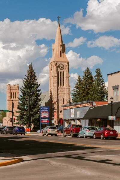 St. Matthew’s Episcopal Cathedral in Laramie, Wyoming. 