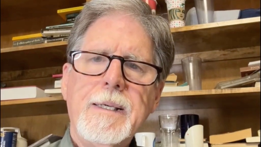 Rev. Jim Rigby, pastor of St. Andrew's Presbyterian Church (PCUSA) in Austin, Texas, appears on 