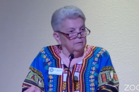 Lesbian nonbinary minister at Talarico's PCUSA church denies Gospel, condemns God as 'vengeful'
