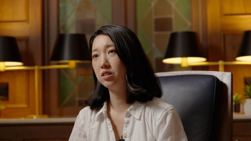 Grace Jin Drexel speaks with The Christian Post during an interview on Aug. 14, 2026, filmed at the Museum of the Bible in Washington, D.C. 