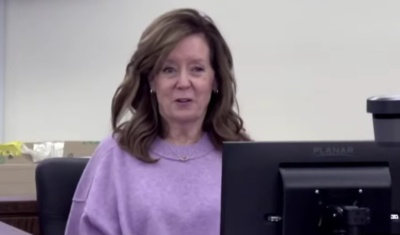 Jill Smith testifies at the murder trial of Caleb Flynn, Sept. 22, 2026.