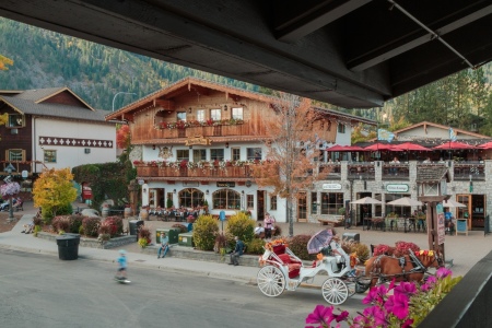 The Bavarian-inspired streets of Leavenworth, Washington, on Oct. 2, 2026.