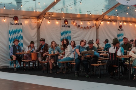 The opening night of Oktoberfest in Leavenworth, Washington, on Oct. 2, 2026.