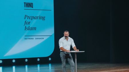 Raymond Ibrahim delivers a keynote talk at the THINQ Summit, held Oct. 1–3, 2026, in Nashville, Tennessee.