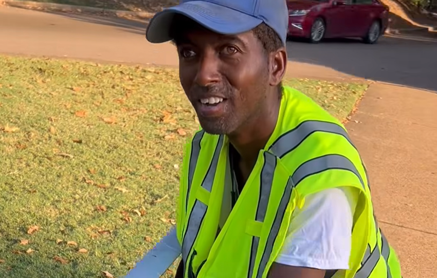 Demarcus Dickerson, 33, is a local vendor in Memphis, Tennessee.