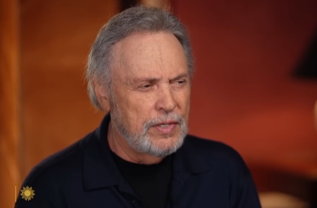 Actor Billy Crystal speaks with "CBS Sunday Morning" during an interview that aired on Oct. 11, 2026.