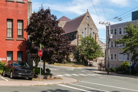 The Cathedral of St. John the Baptist (Anglican) in St. John’s, Newfoundland and Labrador. 