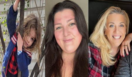 Rhoam Summer, 5 (L), and Meghan Lambert (C), a teacher, were among four people killed during a mass shooting at Silver Rail Elementary School in Bend, Oregon, on Oct. 15, 2026. Becky Drury (R), another teacher, suffered serious but non-life-threatening injuries.