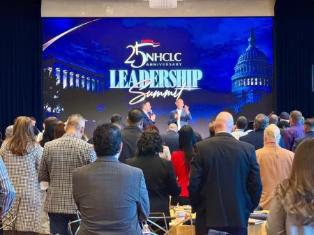 Attendees gathered at the National Hispanic Christian Leadership Conference's 25th Anniversary Summit at the Museum of the Bible in Washington, D.C. on Oct. 20, 2026. 